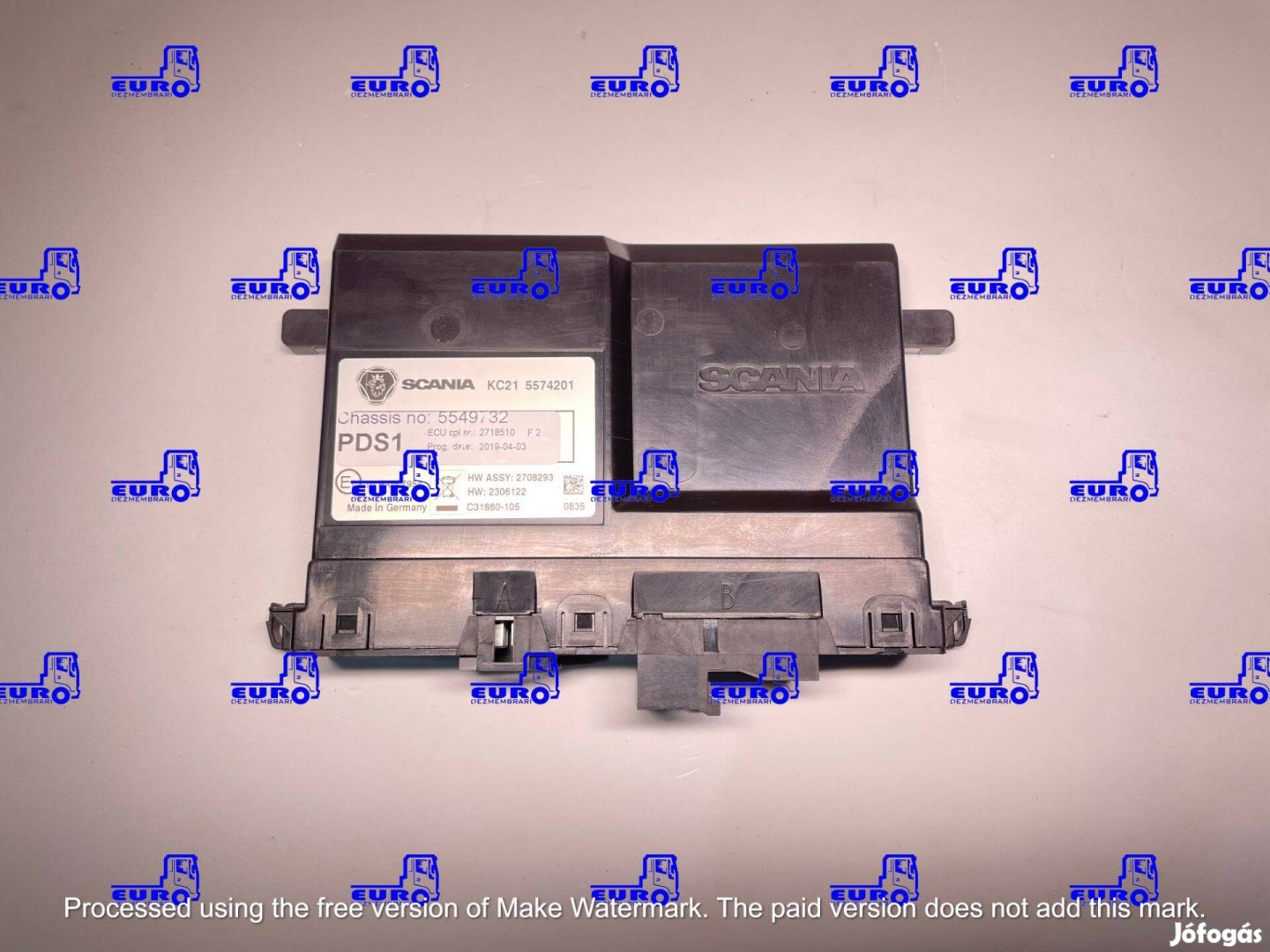 Scania Jobb ajto vezerloegyseg PDS1 2718510 2778086 2807501