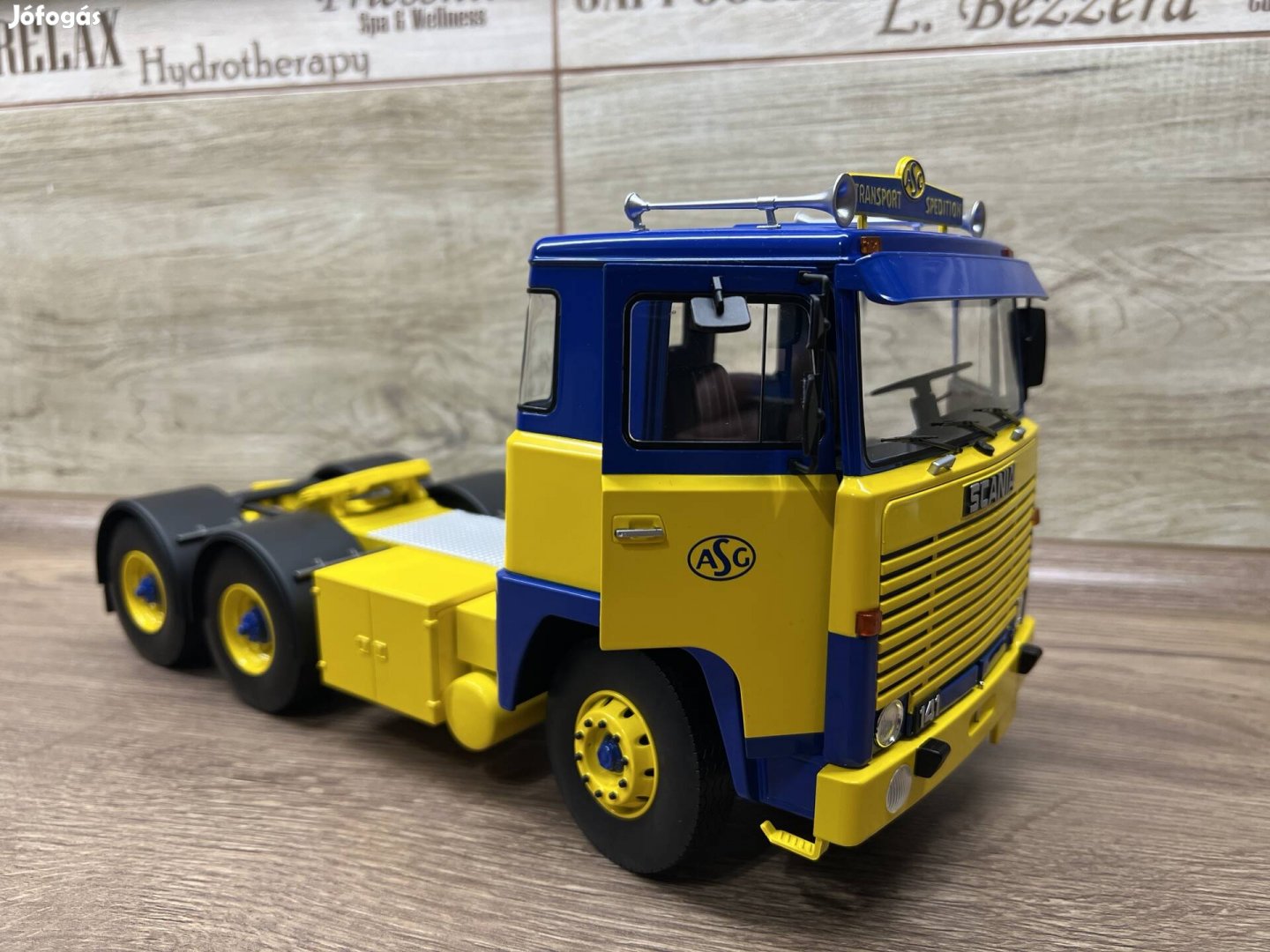 Scania LBT 141 Road Kings 1/18 1:18 fém kamion modell