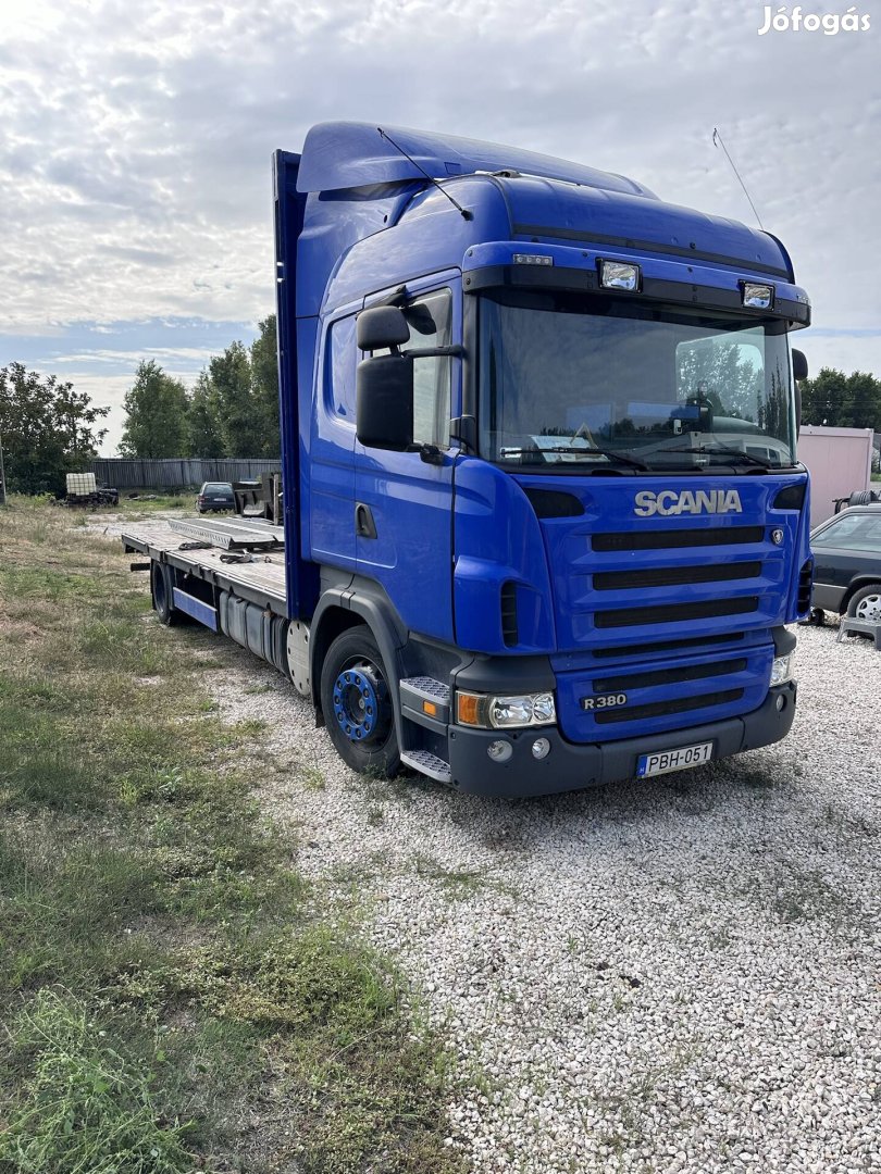 Scania R380. Gépszállító euro 5