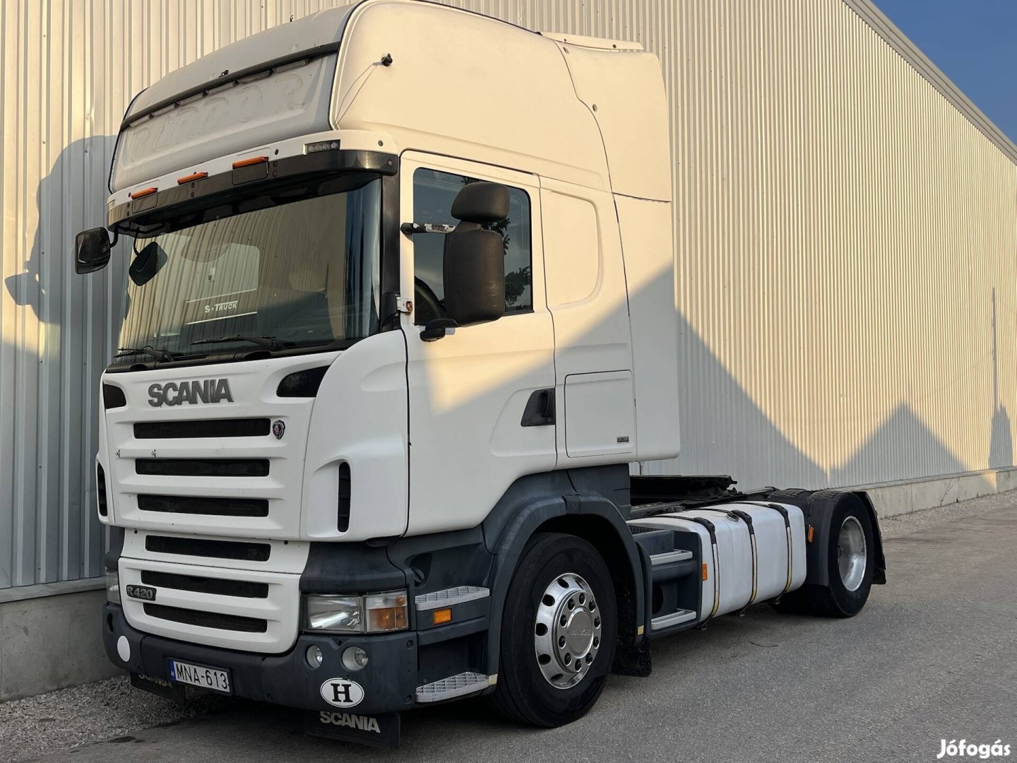 Scania R420 nyergesvontató kamion csere-beszámitás