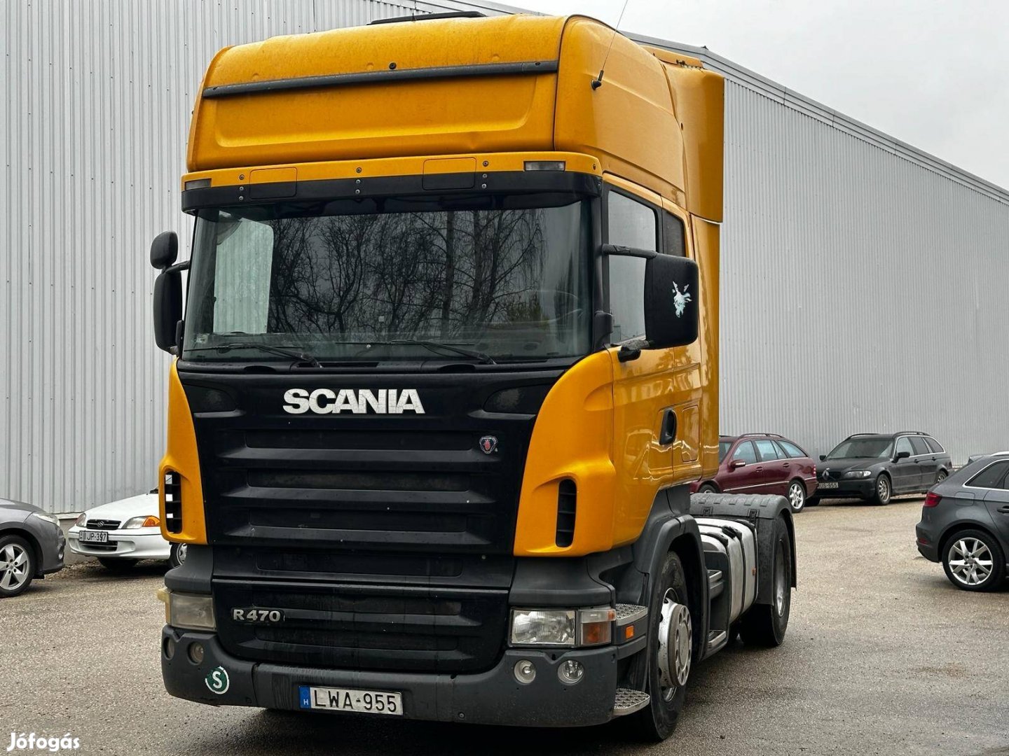Scania R470 bilencs hidraulikával 