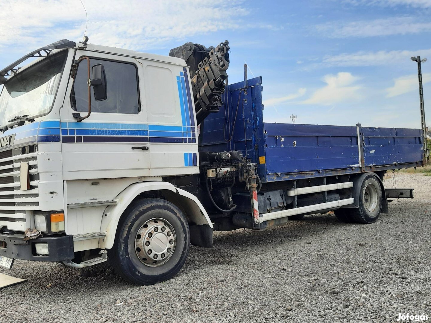 Scania darus teherautó eladó 