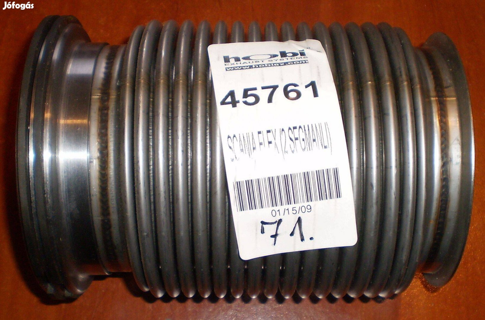 Scania flexibilis kipufogócső, gégecső új