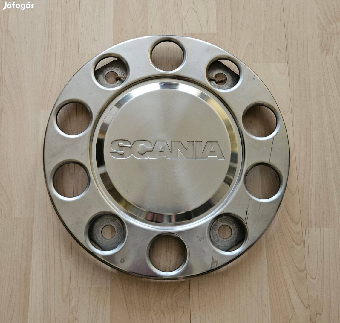 Scania kerék disztárcsa kerékcsavarvédő 22,5 inox Lakásdísznek is