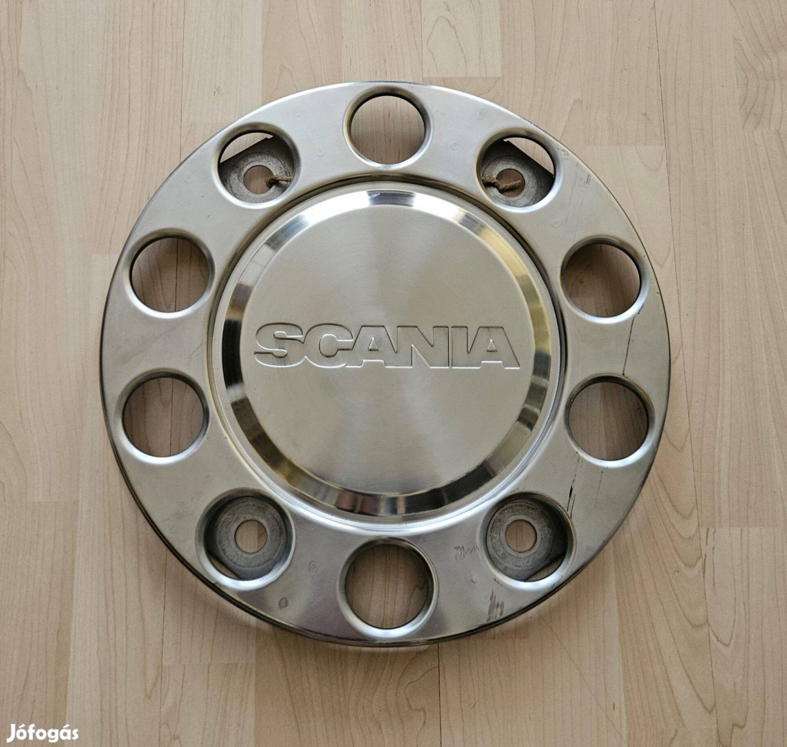 Scania kerék disztárcsa kerékcsavarvédő 22,5 inox Lakásdísznek is