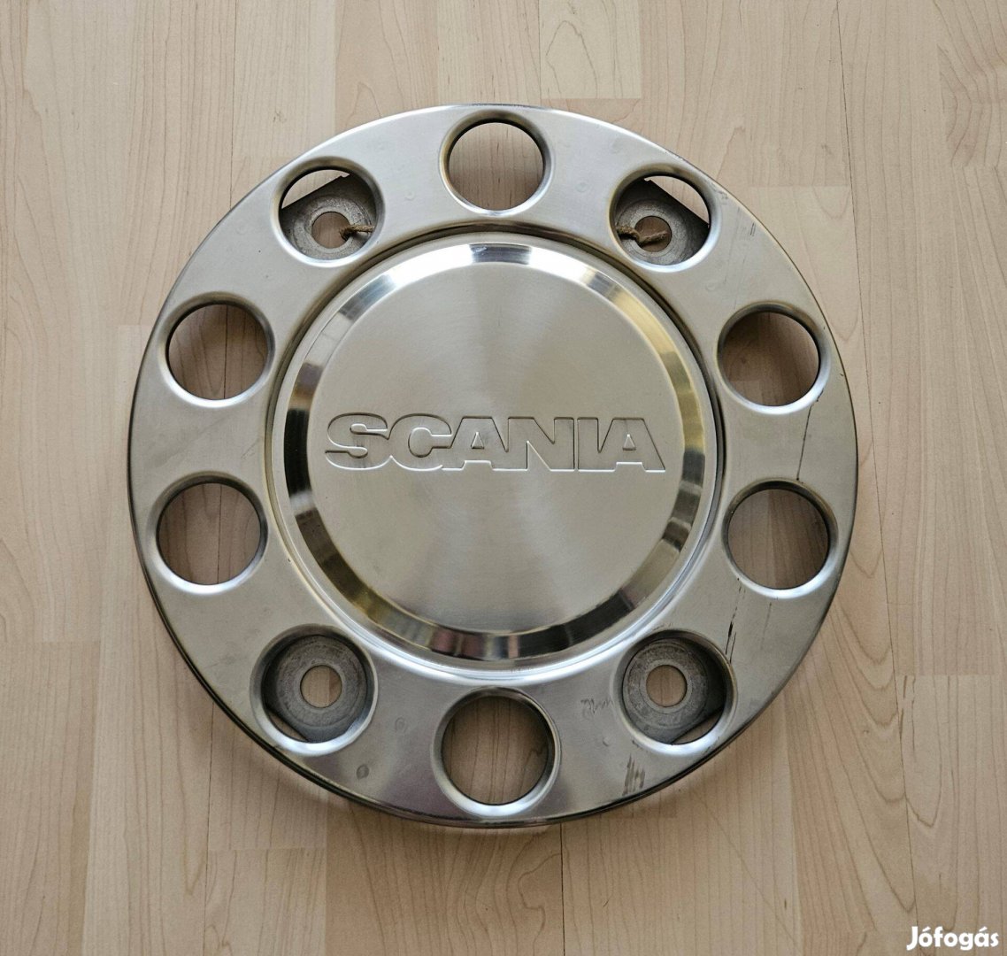 Scania kerék disztárcsa kerékcsavarvédő 22,5 inox Lakásdísznek is