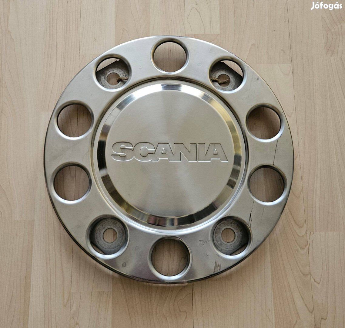 Scania kerék disztárcsa kerékcsavarvédő 22,5 inox Lakásdísznek is