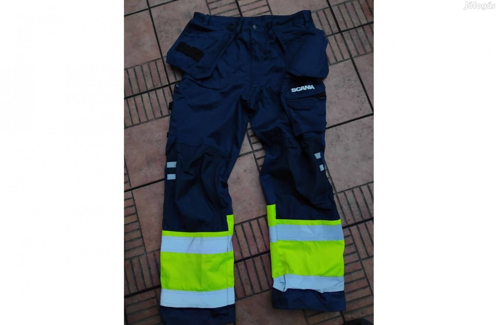 Scania lengőzsebes munkásnadrág L 54 új