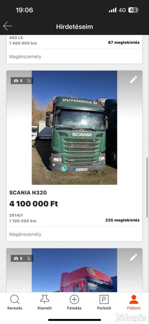 Scania n320 kamion 