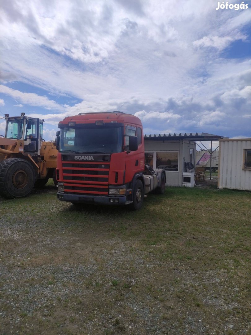 Scania nyerges R124LA 4 x 2 NA 470 eladó, cserélhető