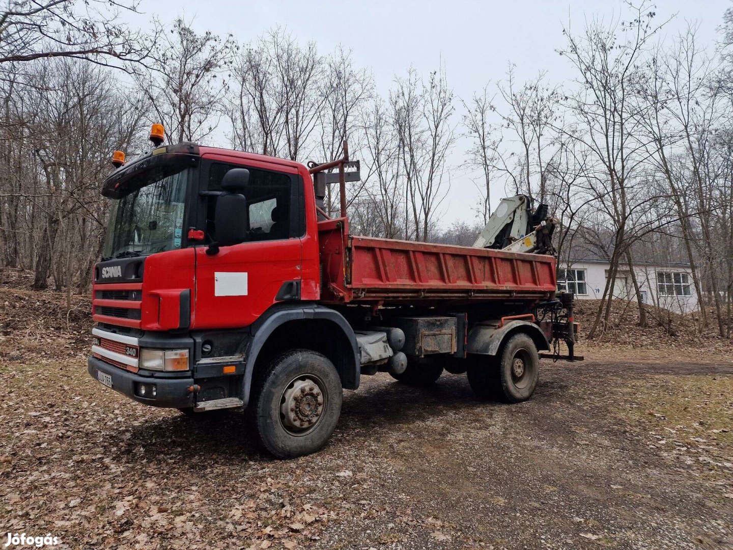 Scania terepes darus billencs 4x4 eladó
