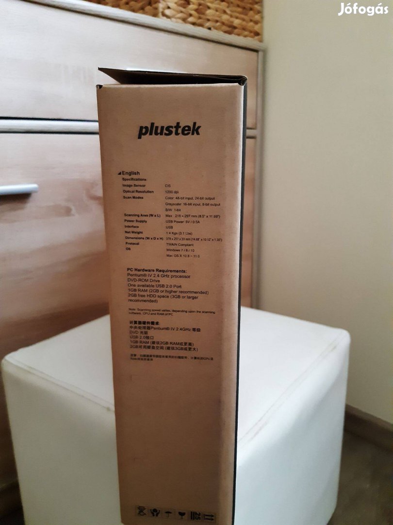 Scanner Plustek Opticslim 2610 Plus