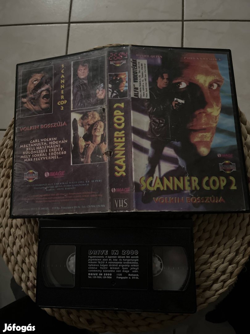 Scanner cop 2 vhs film