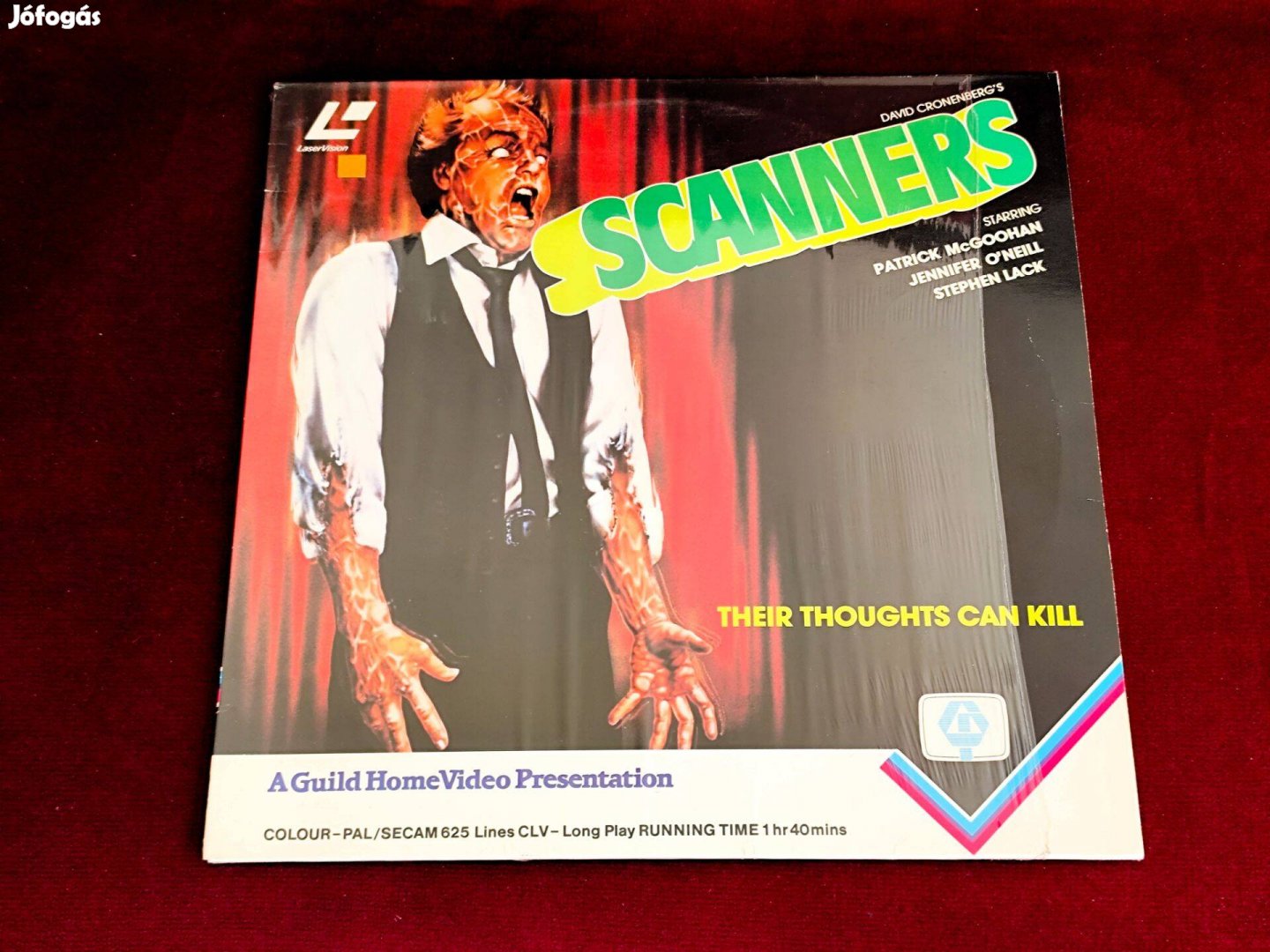 Scanners 1981. Laserdisc - Képlemez