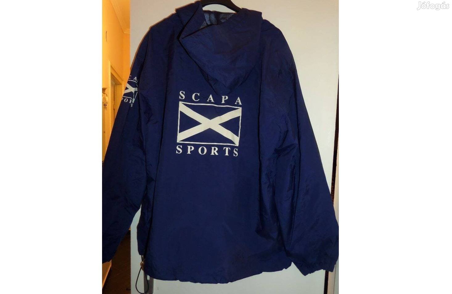 Scapa Sports (eredeti) unisex XL -es bebújós kapucnis széldzseki