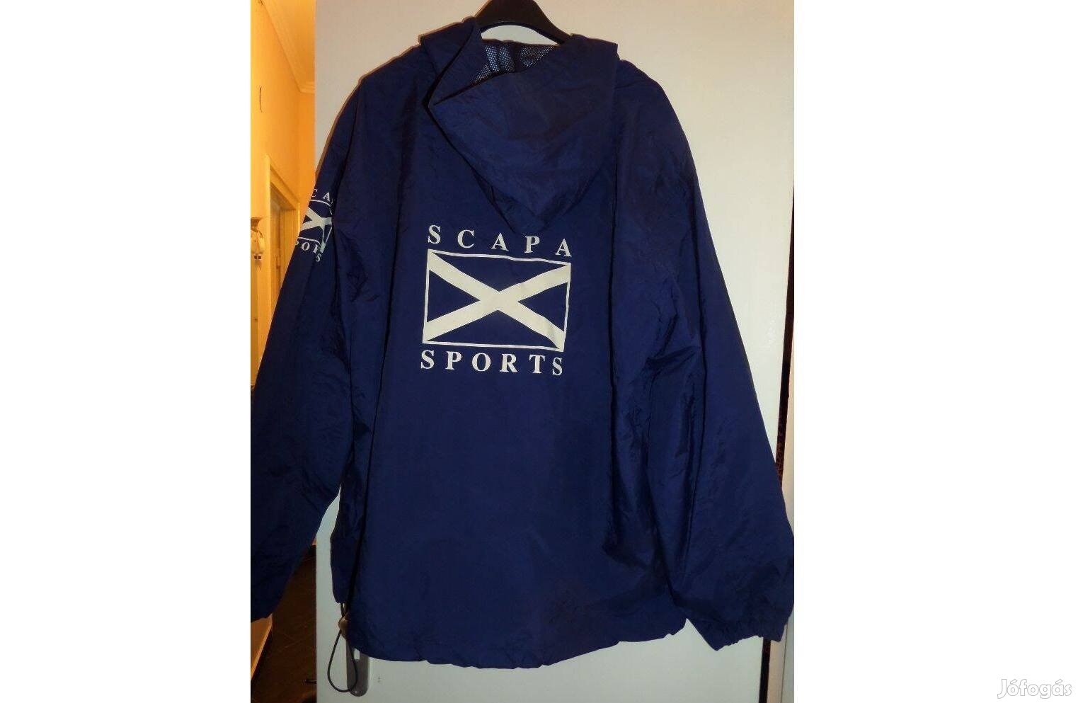 Scapa Sports (eredeti) unisex XL -es bebújós kapucnis széldzseki