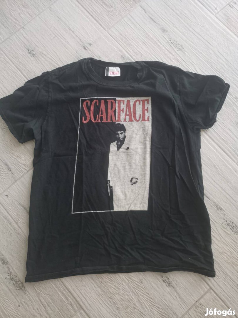 Scarface Sebhelyes Arcú Filmes Póló