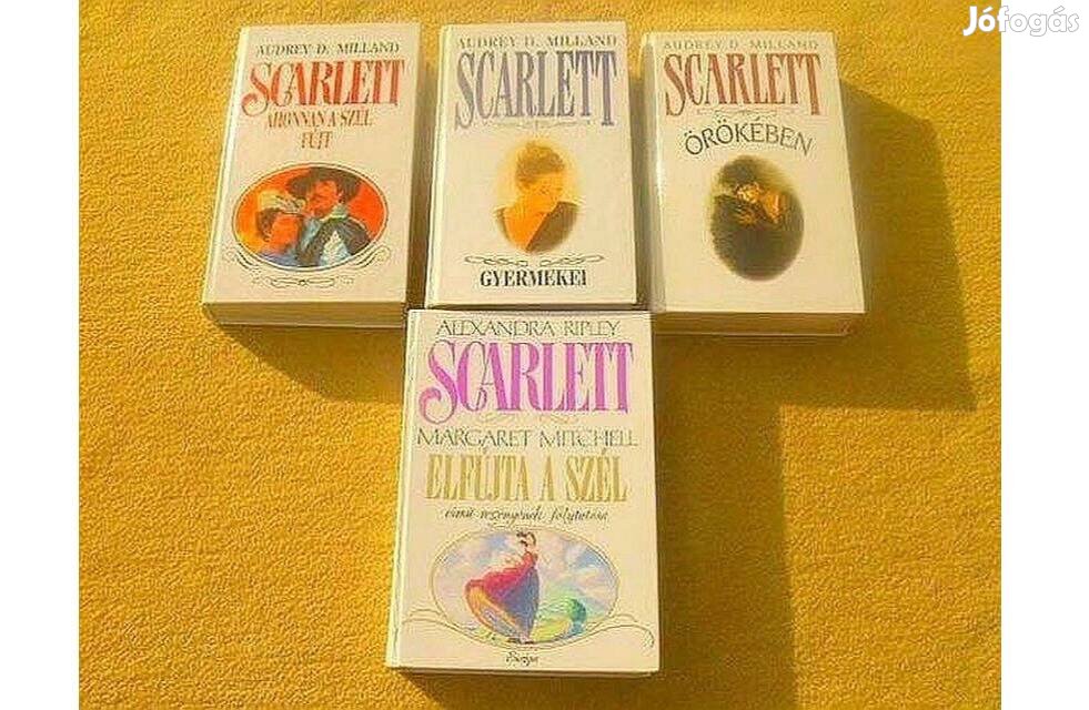 Scarlett sorozat - 4 kötet - Új, olvasatlan