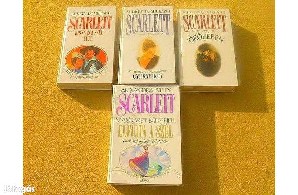 Scarlett sorozat - 4 kötet - Új könyvek