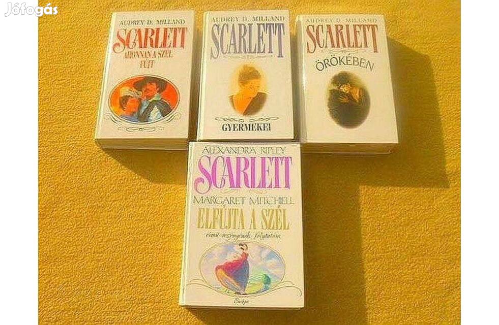 Scarlett sorozat - 4 kötet - (Új könyvek)