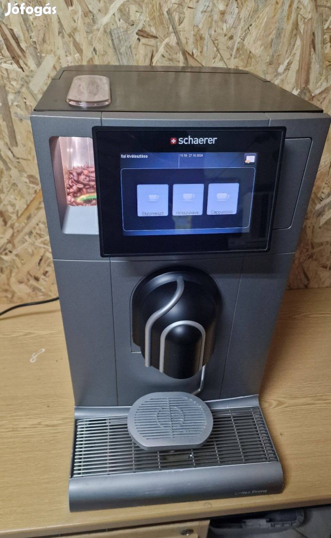 Schaerer Coffe Prime kávégép - csere is