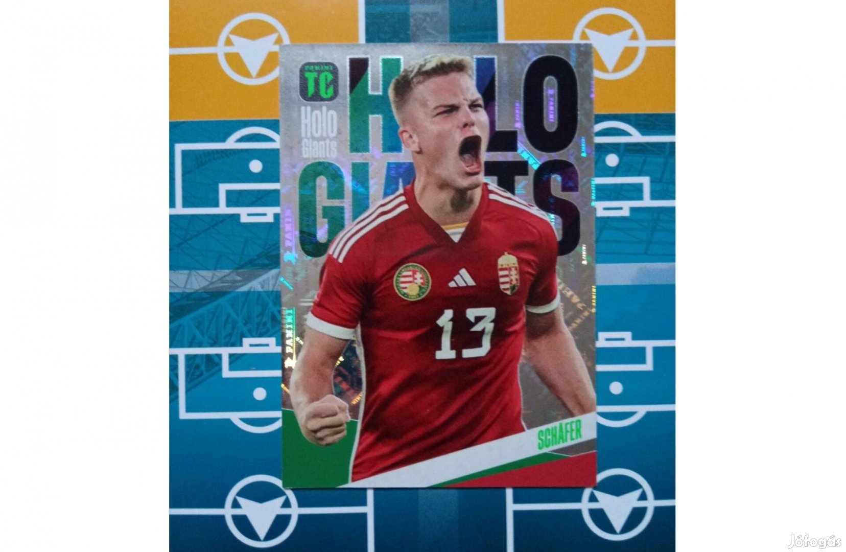Schafer András Holo Giant Panini Top Class 2024 kártya