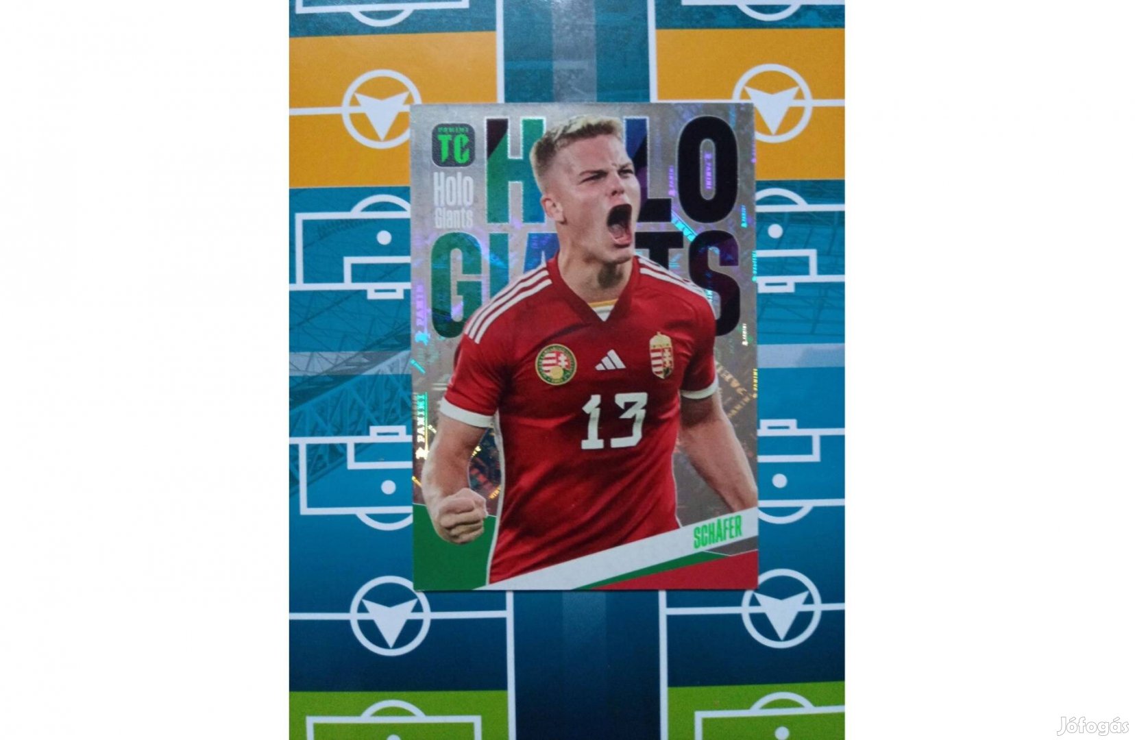 Schafer András Magyarország Holo Giant Panini Top Class 2024 kártya