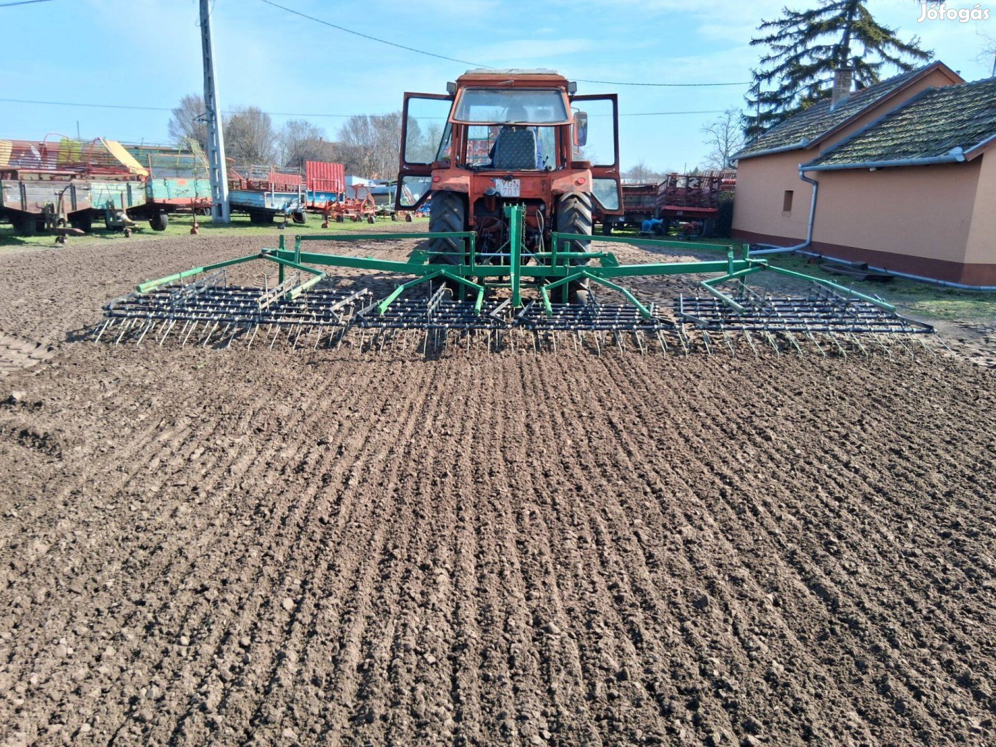 Scheiber 7,5 méteres gyomfésű hidraulikus nyitás csukás