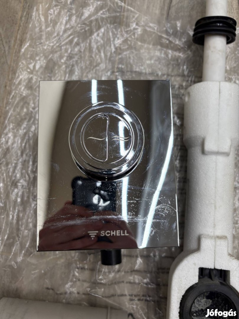 Schell WC öblítőszelep előlappal