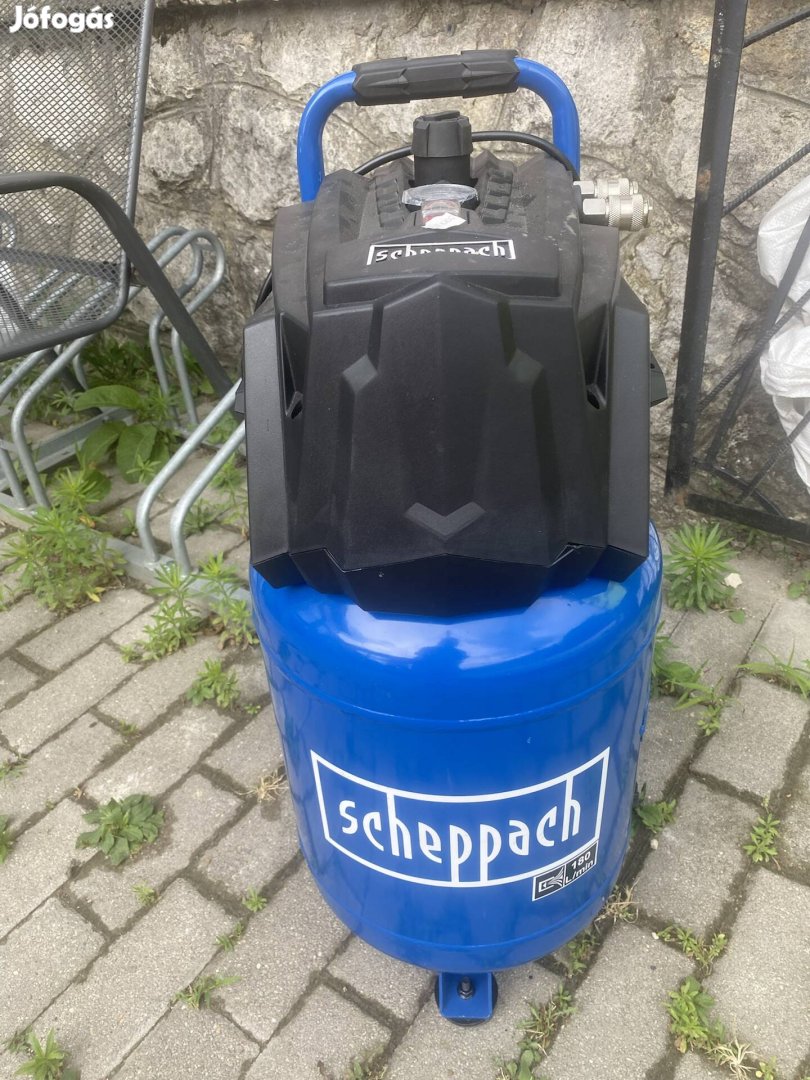 Scheppach 30l Álló olajmentes kompresszor 1500W