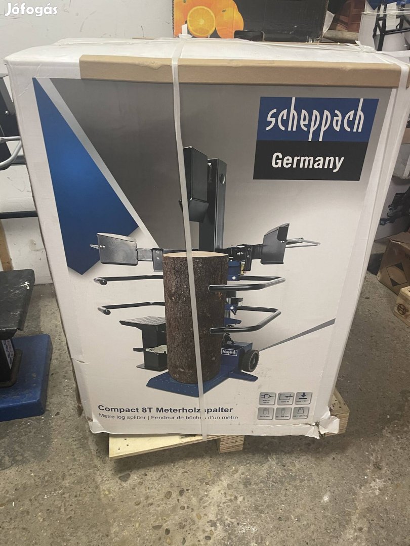 Scheppach 8 tonnás eladó