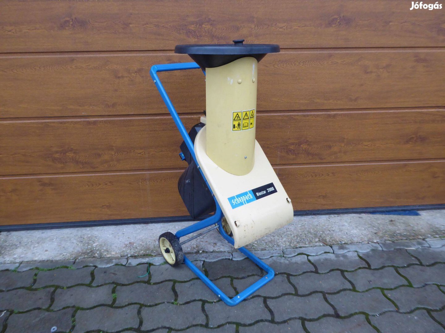 Scheppach Biostar Ágdaráló Ágaprító Gallyaprító Szecskázó 1800W