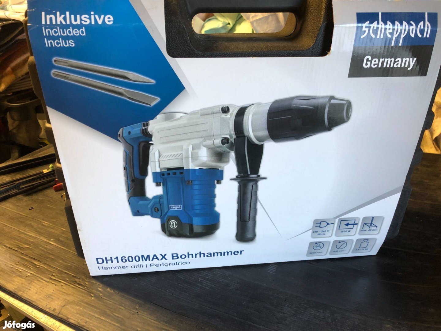 Scheppach DH1600Max Ütvefúró