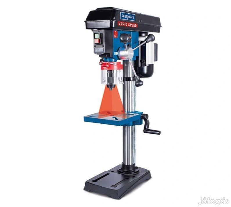 Scheppach DP 19 Vario állványos fúró oszlopos fúrógép