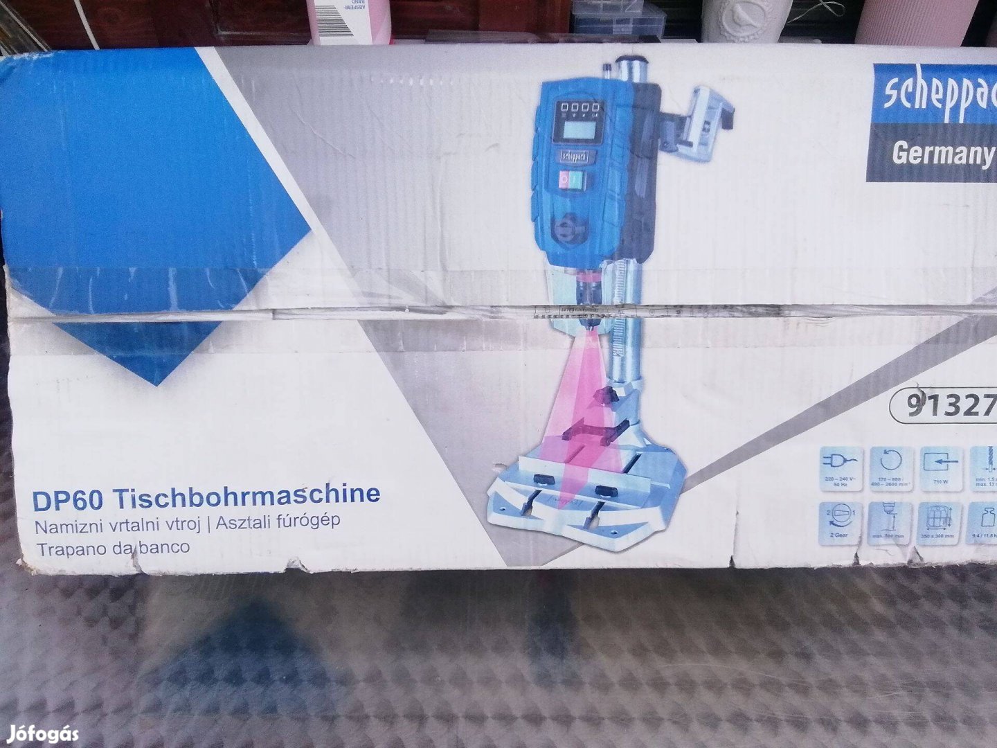 Scheppach DP 60 állványos furogép