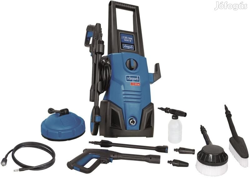 Scheppach HCE 1600 - magasnyomású mosó 135 bar