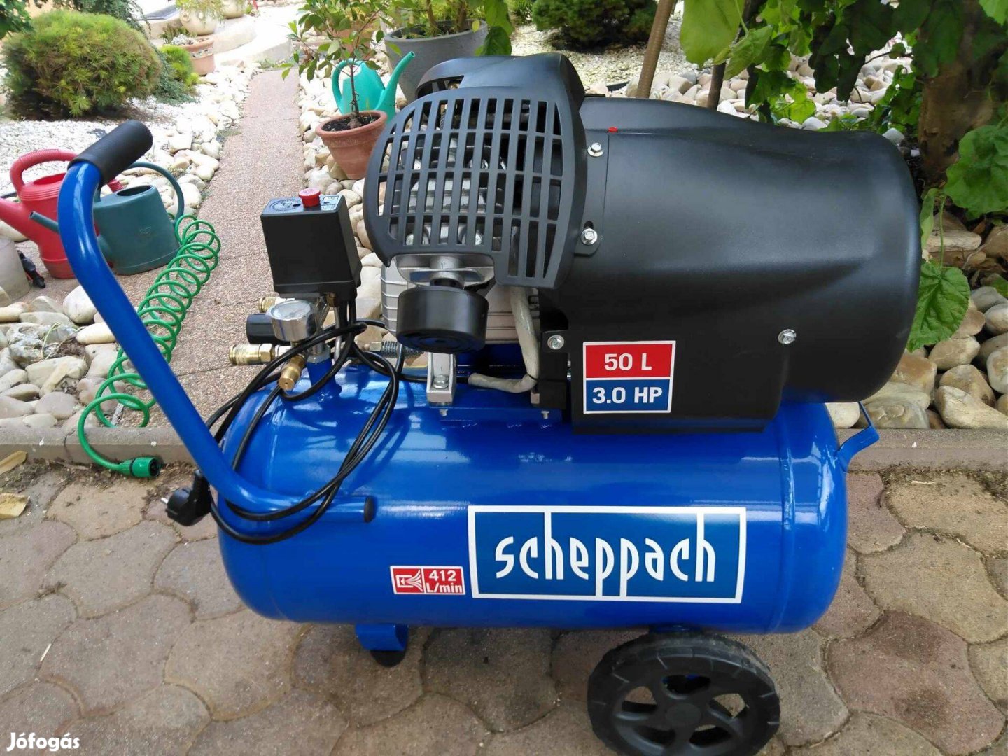 Scheppach HC 52 DC kéthengeres 50 L kompresszor