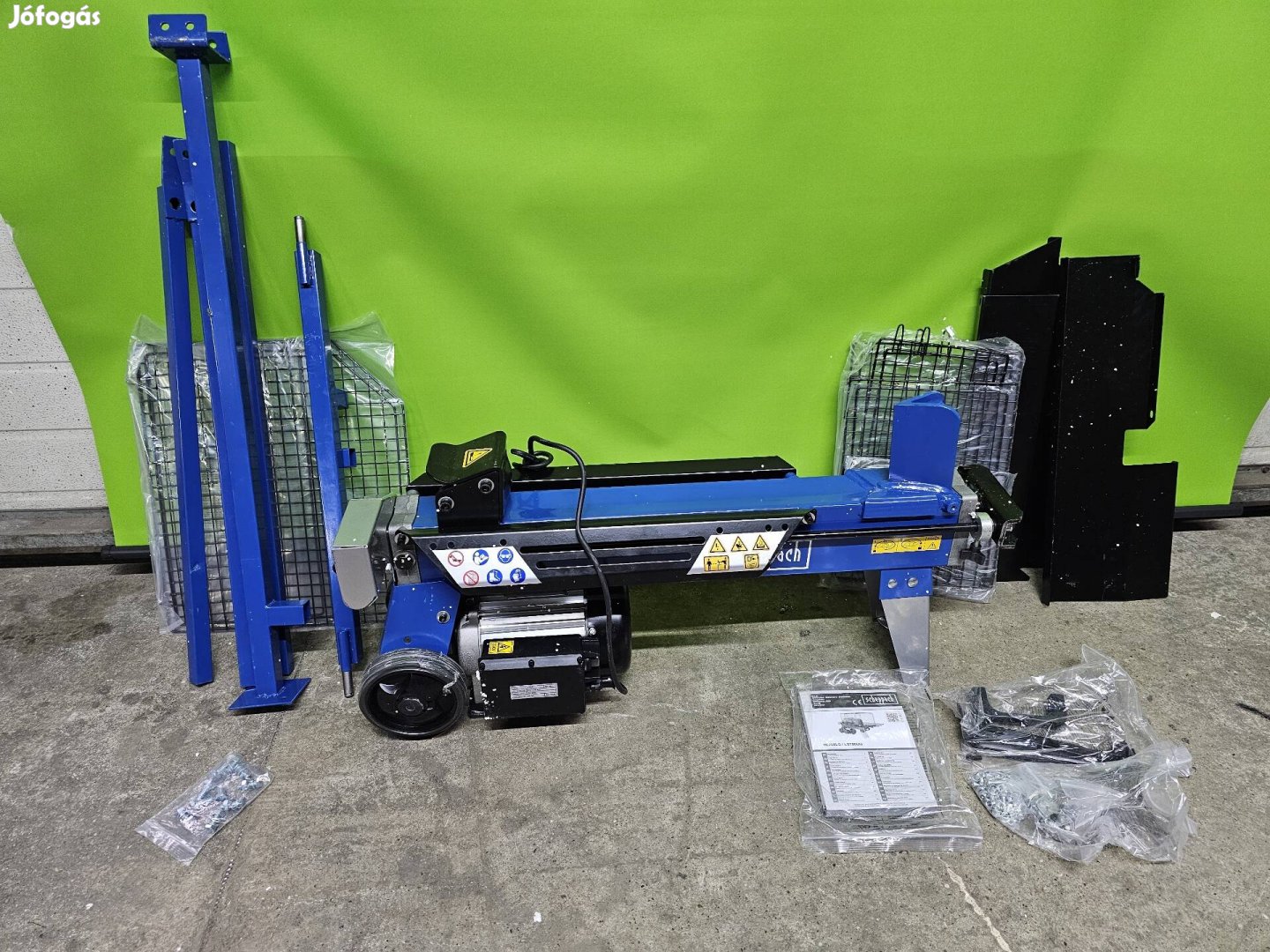 Scheppach HL760LS 7 tonnás 230v fahasító rönkhasító