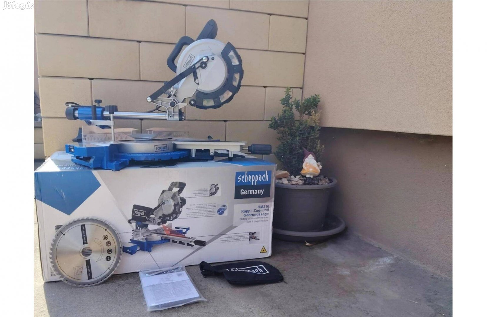 Scheppach HM 216 gérvágó körfűrész húzófunkcióval Ingyen