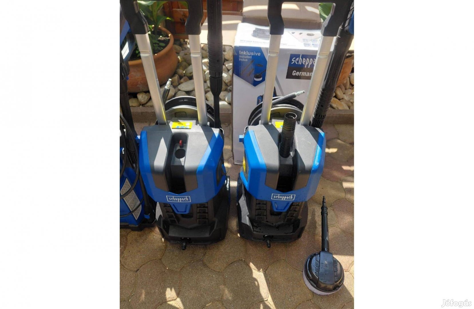 Scheppach Hce 3000 magasnyomású mosó 180 báros