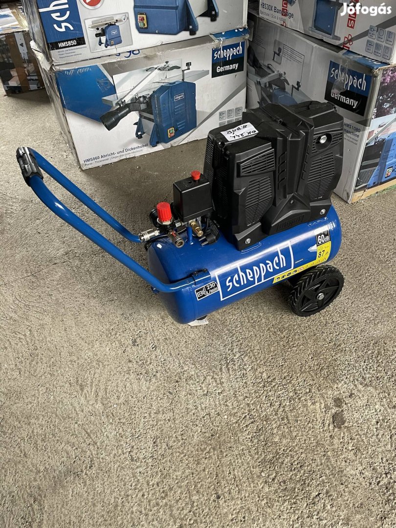 Scheppach Kompresszor 8 bar 24 liter eladó