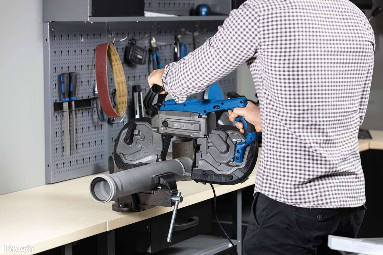 Scheppach MBS1200xt fém szalagfűrész - 127 mm vágási magasság | 1100W