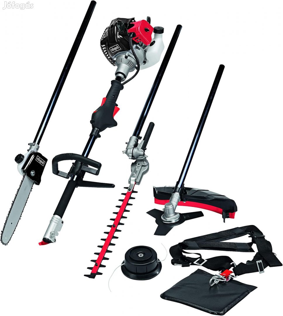 Scheppach MFT-330- 4 ütemű Fűkasza Ágvágó sövénynyíró!! Multigép 4IN1