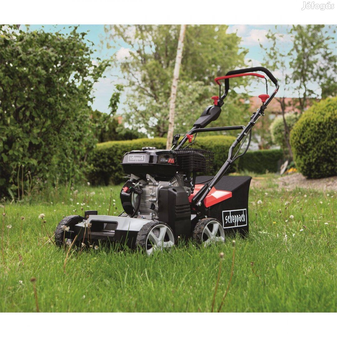 Scheppach SC 50 Vario benzines gyepszellőztető -2in1