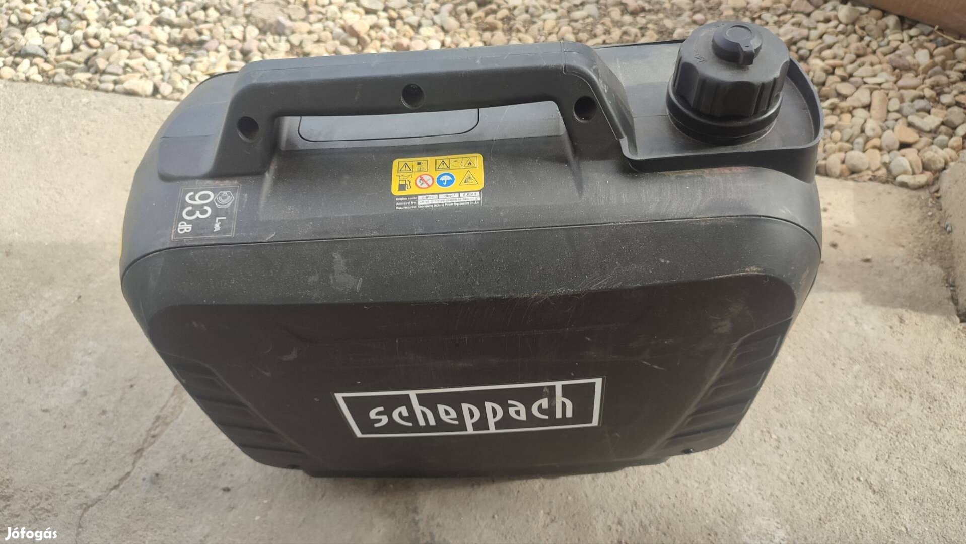 Scheppach SG 2500i inverteres aggregátor, áramfejlesztő hozzáértőnek 