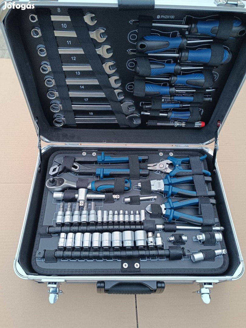 Scheppach TB 150 szerszámos készlet szerszám koffer