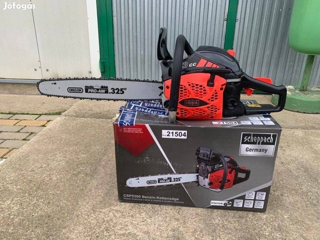 Scheppach benzinmotoros láncfűrész eladó 0826