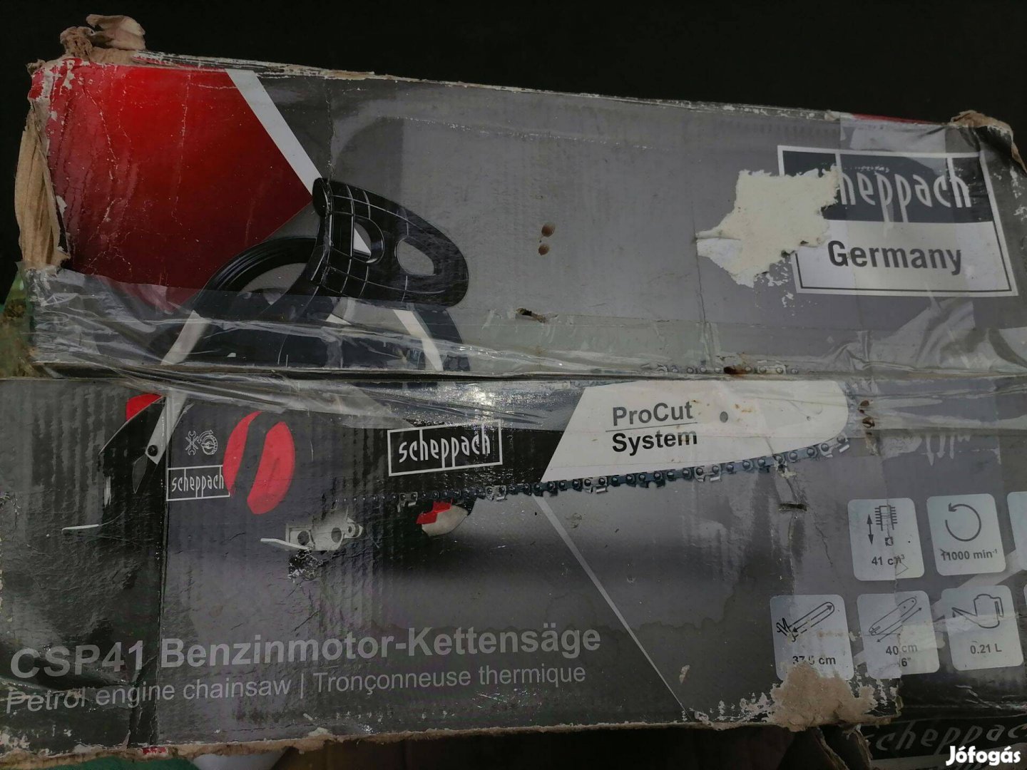 Scheppach csp41 benzinmotoros láncfűrész