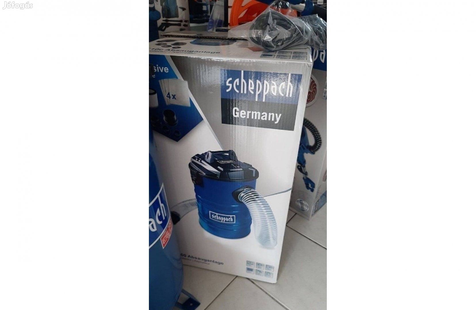 Scheppach dc100 forgácselszívó