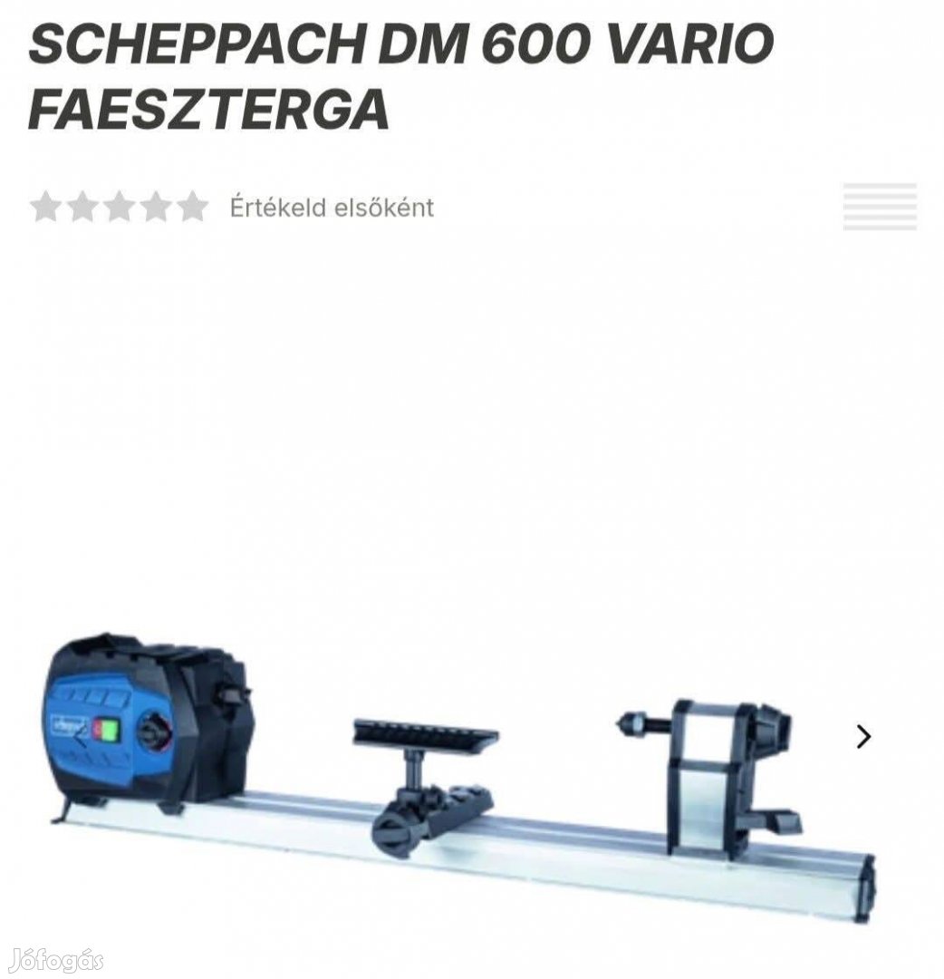 Scheppach fa eszterga